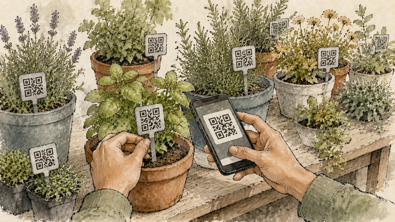 How to Label Plants in a Nursery: A Batch-Level Workflow