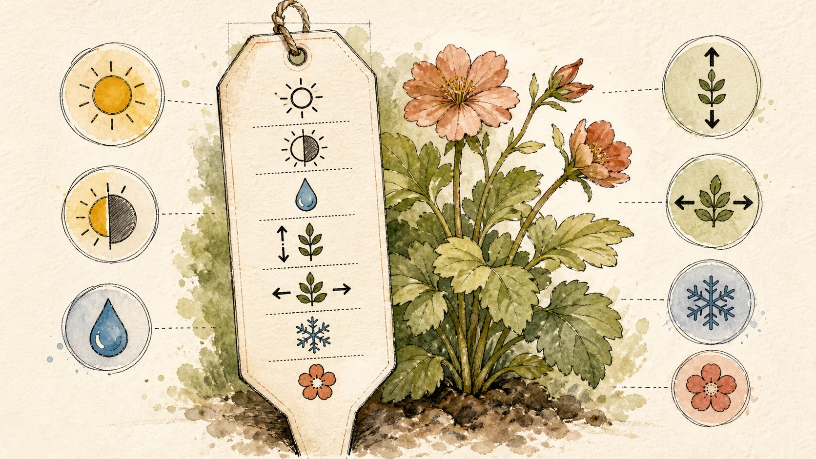 Plant Label Symbols Meaning: How to Read Nursery Plant Tags