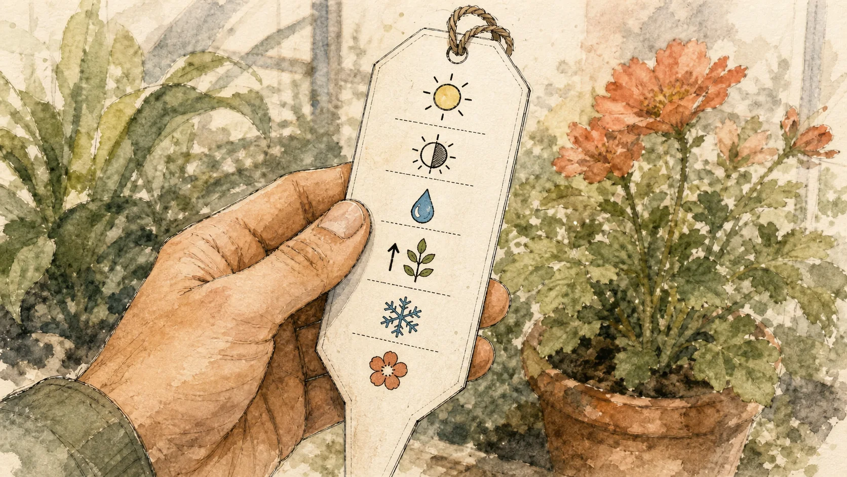 Plant Tag Symbols Meaning: A Guide to Retail Nursery Tags
