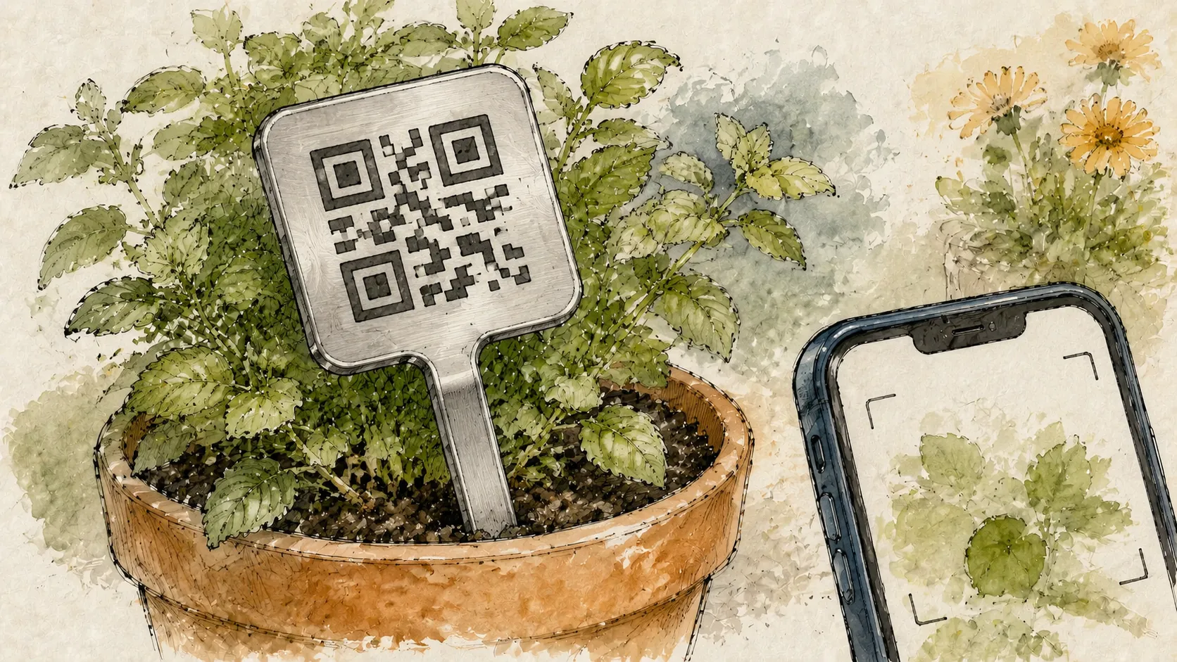 QR Code Plant Labels: What They Are and How to Use Them