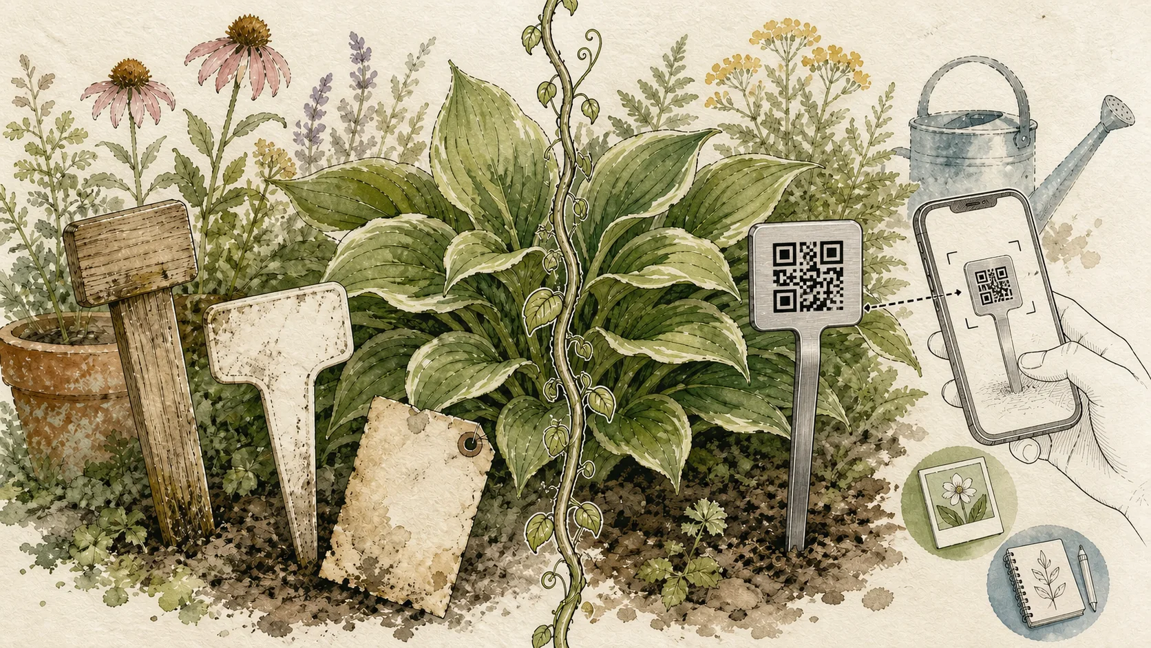QR Code Plant Labels vs Traditional Plant Labels: A Practical Comparison